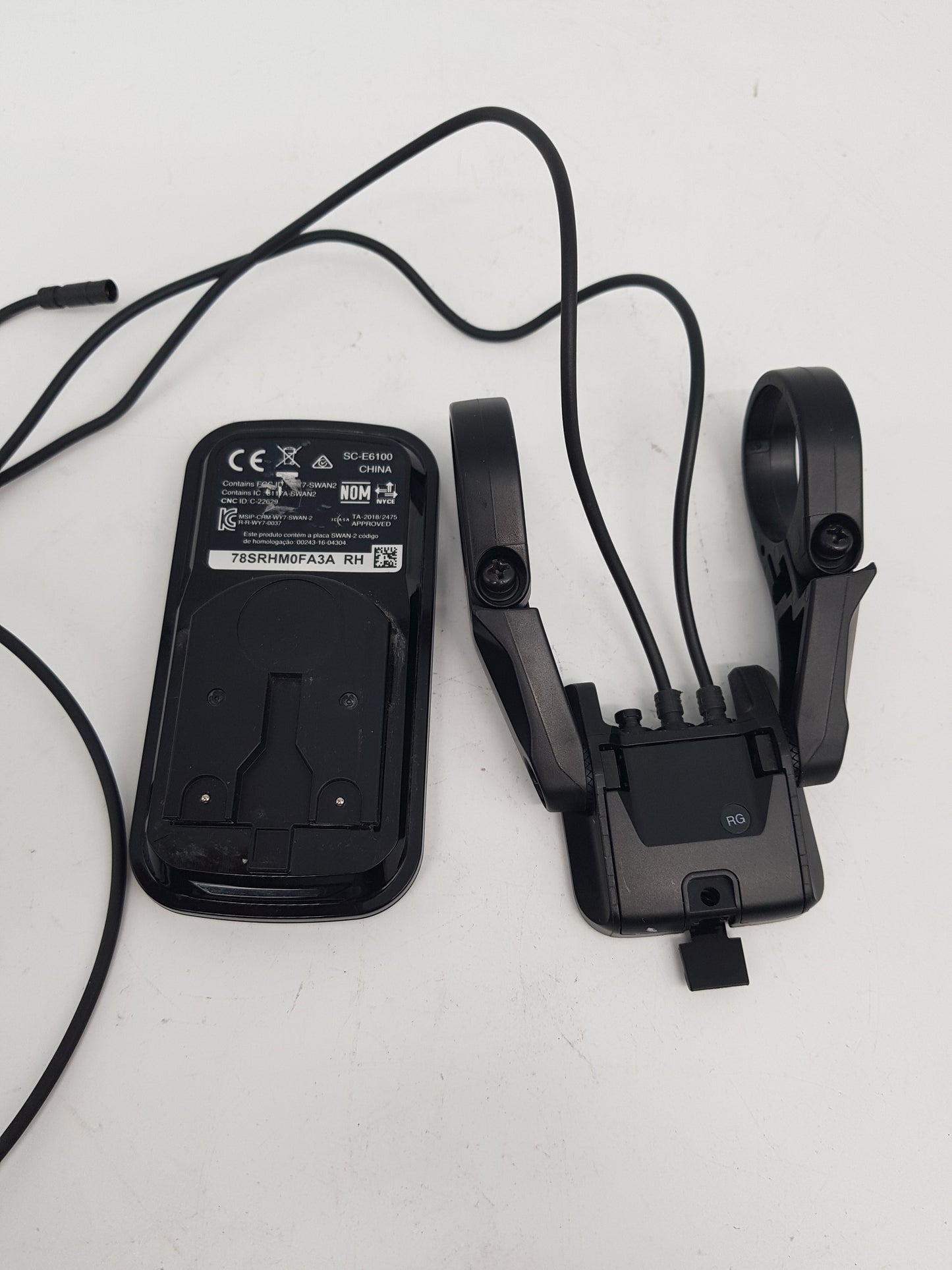 Shimano SC-E6100 Steps Display - Schwarz