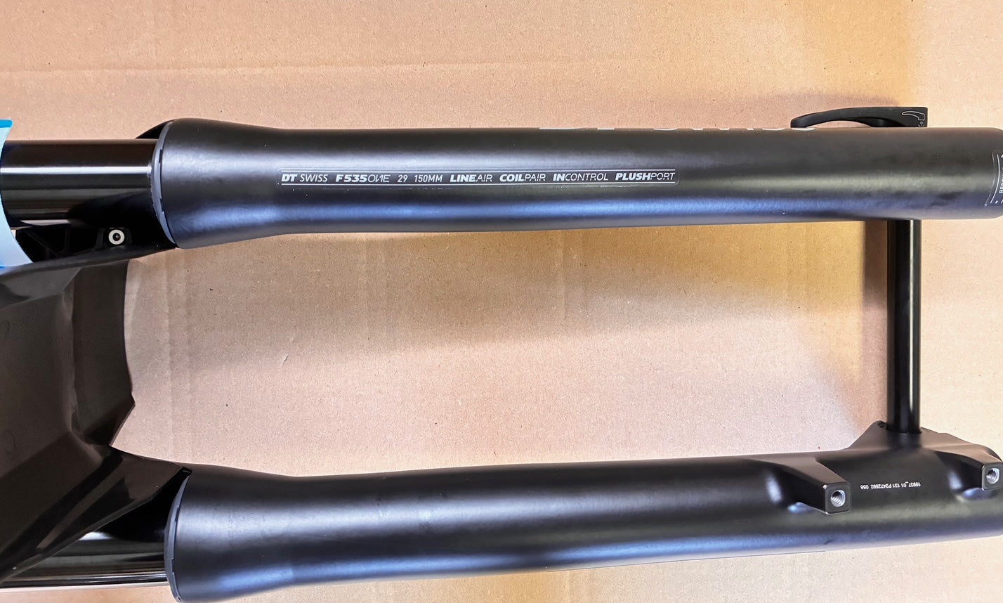 DT SWISS F 535 one tapered Boost Federgabel 150 29"; 008 int.