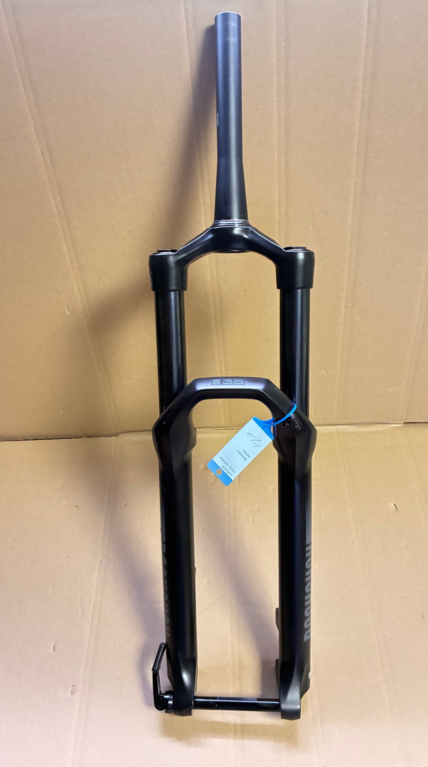 Rockshox 35 Silver tapered 15x110mm Boost Lockout Federgabel 160 schwarz 29"; 11 int.