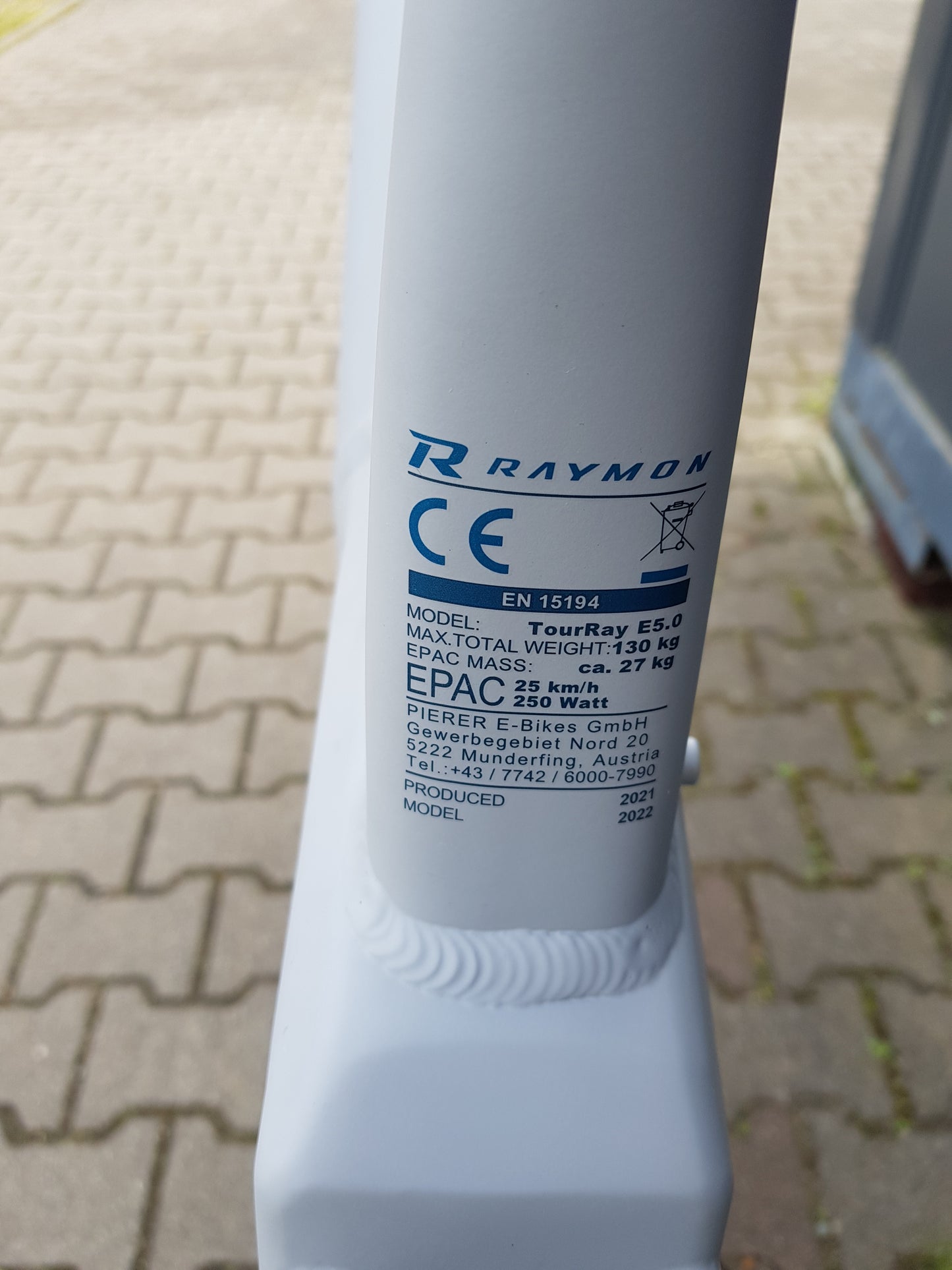 Raymon TourRay E 5.0 Rahmen