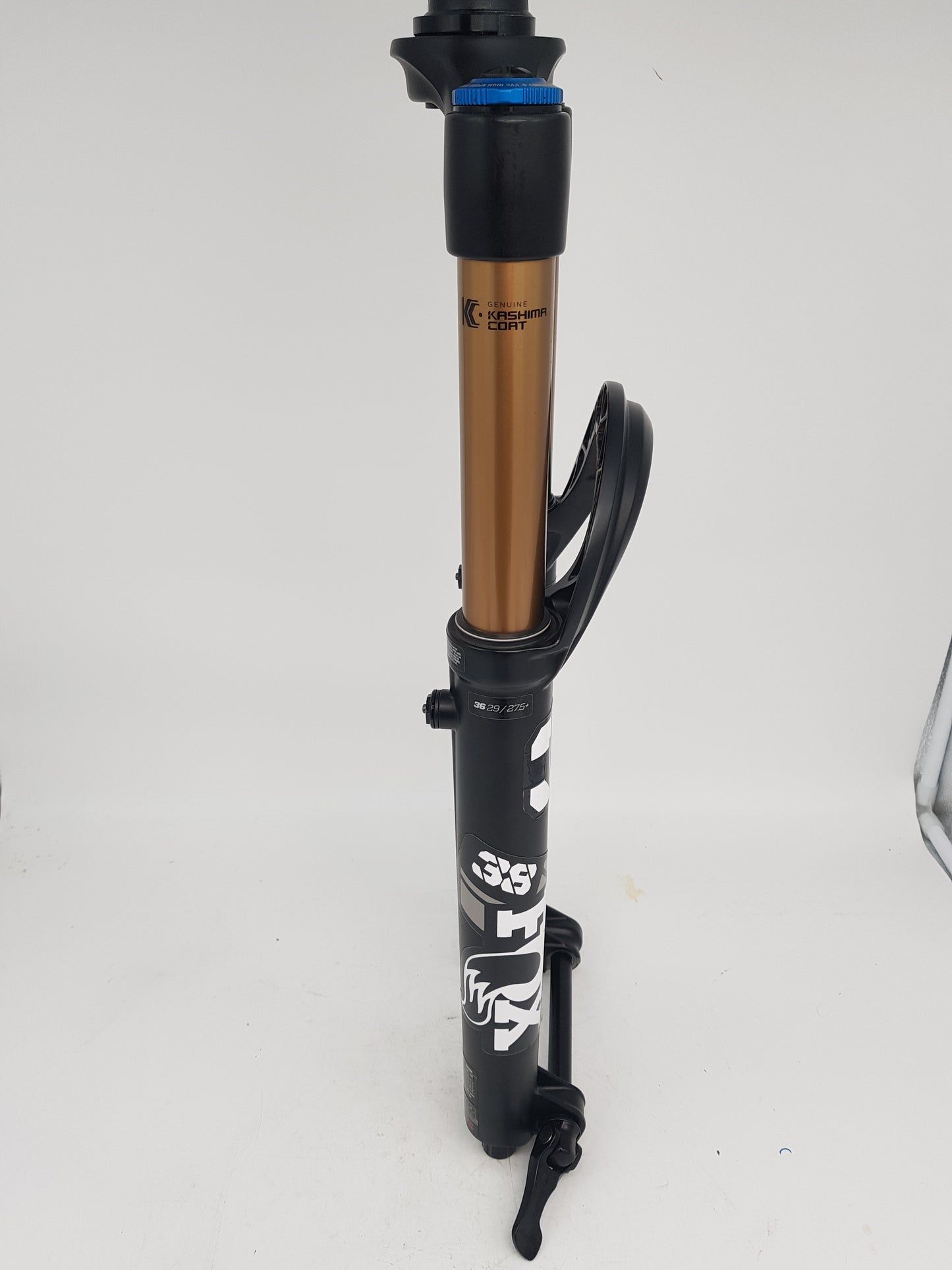 FOX 38 Air 29 / 27.5" Grip 2 Float Ebike Federgabel 140 mm, 110x15 Schwarz Gold