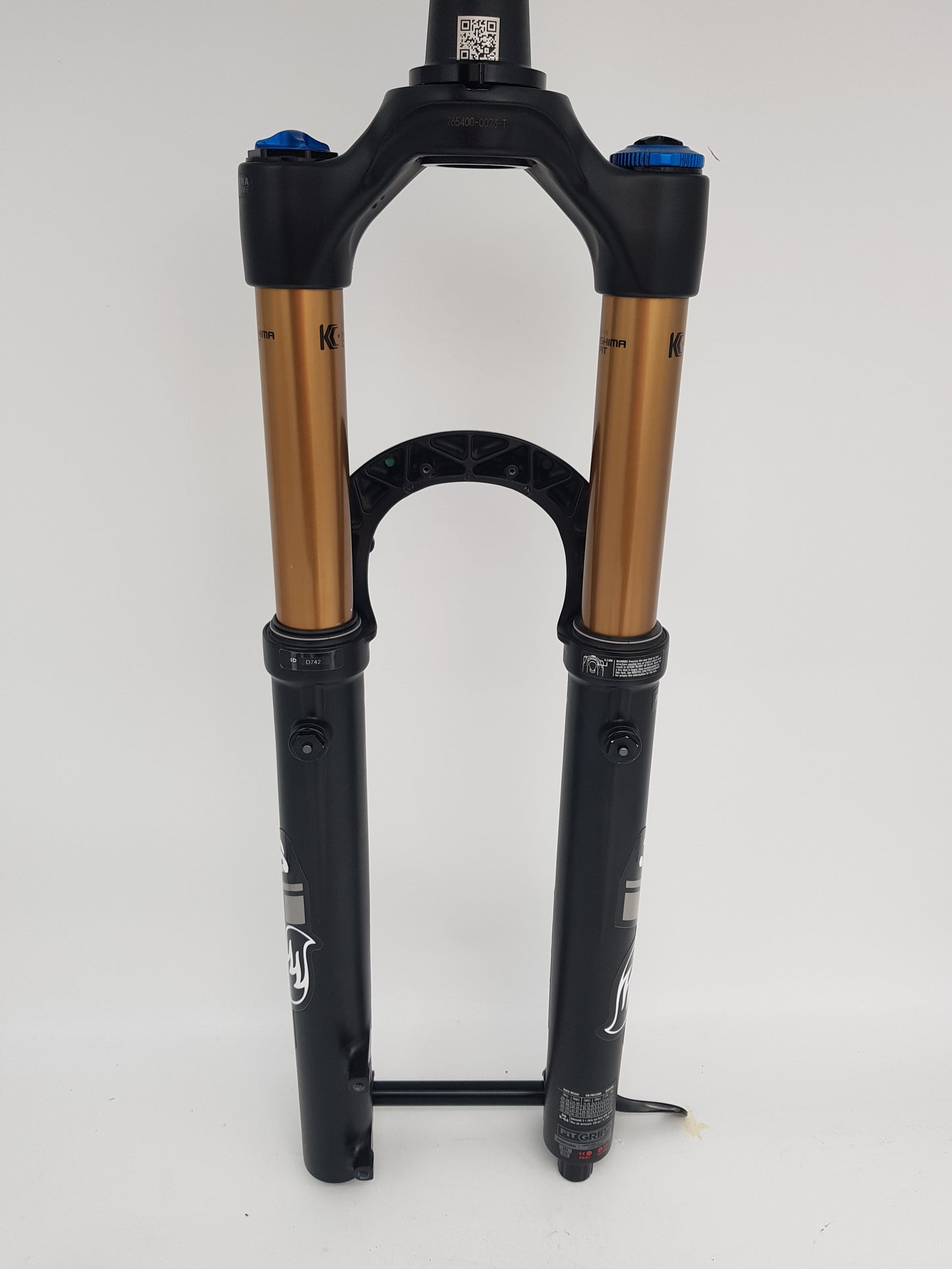 FOX 38 Air 29 / 27.5" Grip 2 Float Ebike Federgabel 140 mm, 110x15 Schwarz Gold