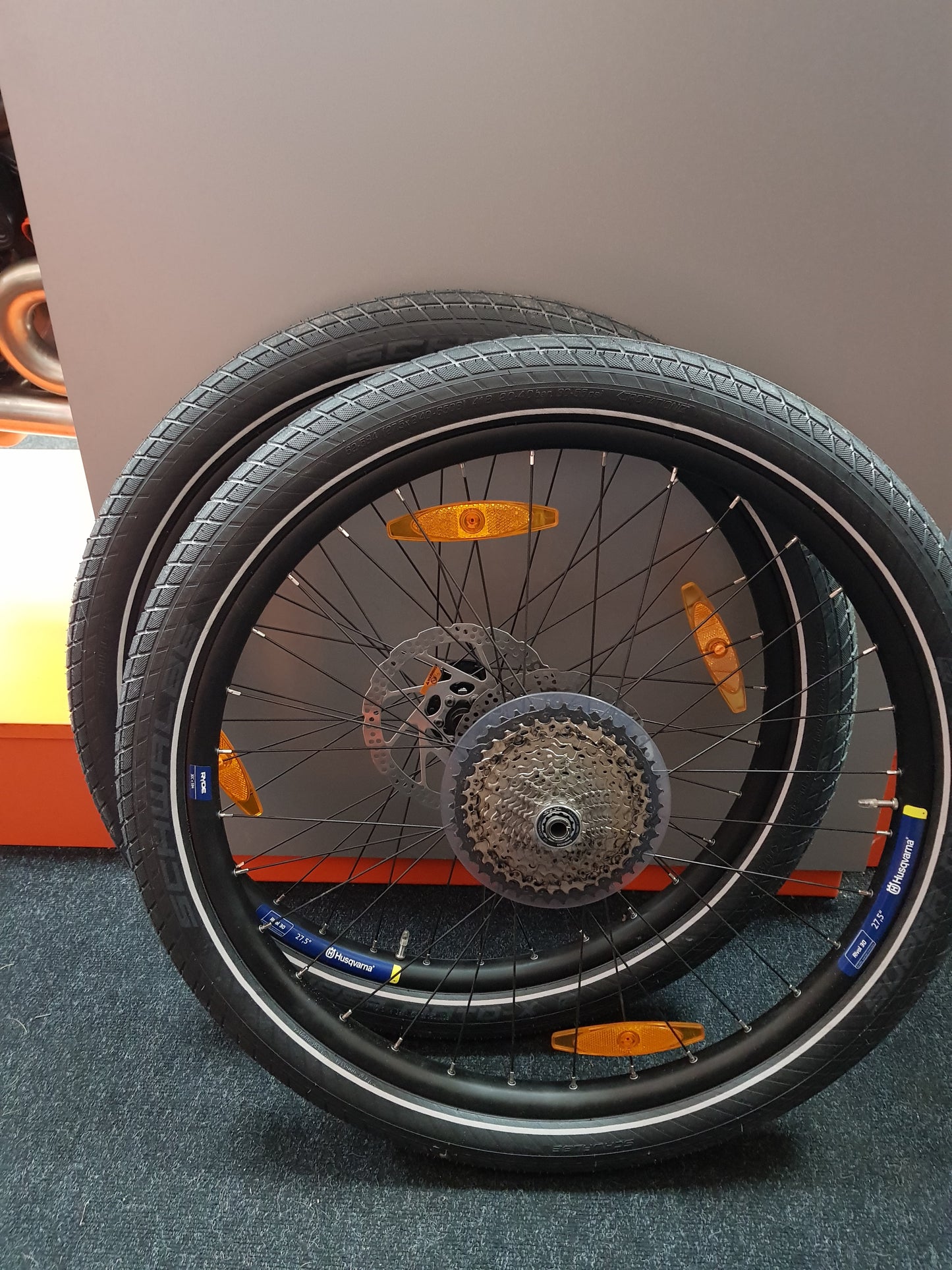 Radsatz 27.5 Zoll Husqvarna 11 Gang Freilauf Ebike MTB