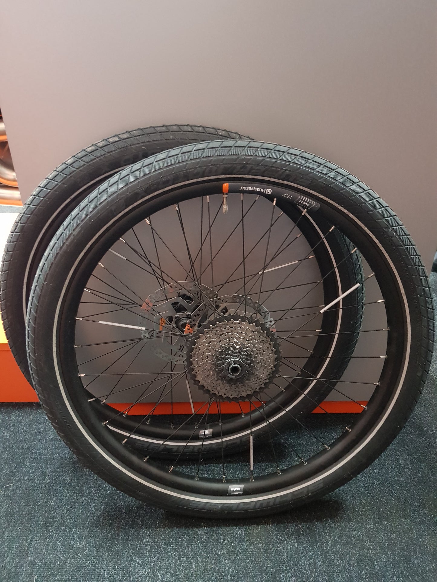 Radsatz 27.5 Zoll Husqvarna 11 Gang Freilauf Ebike MTB