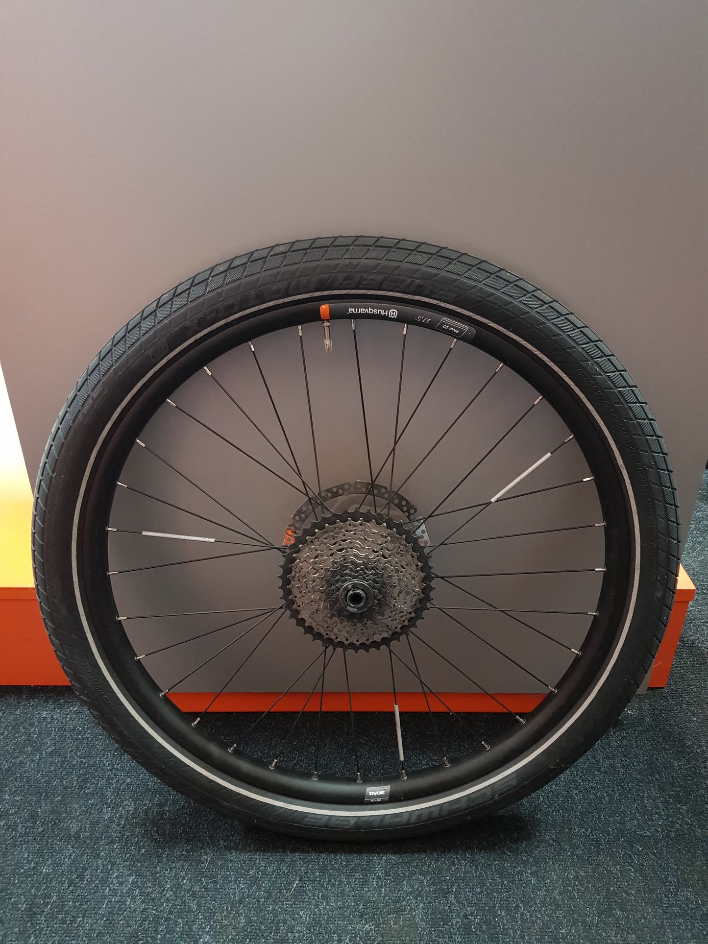 Radsatz 27.5 Zoll Husqvarna 11 Gang Freilauf Ebike MTB