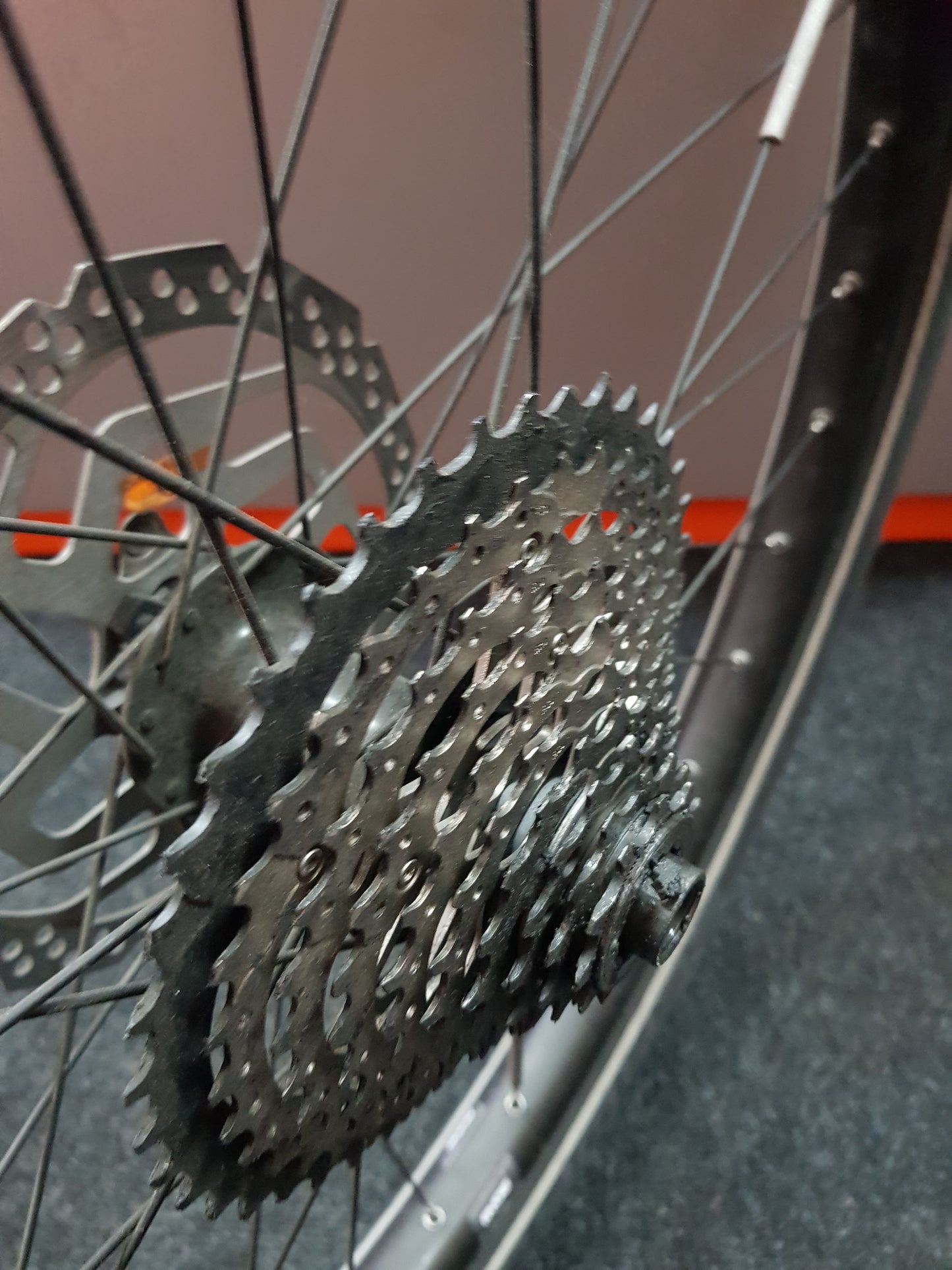 Radsatz 27.5 Zoll Husqvarna 11 Gang Freilauf Ebike MTB