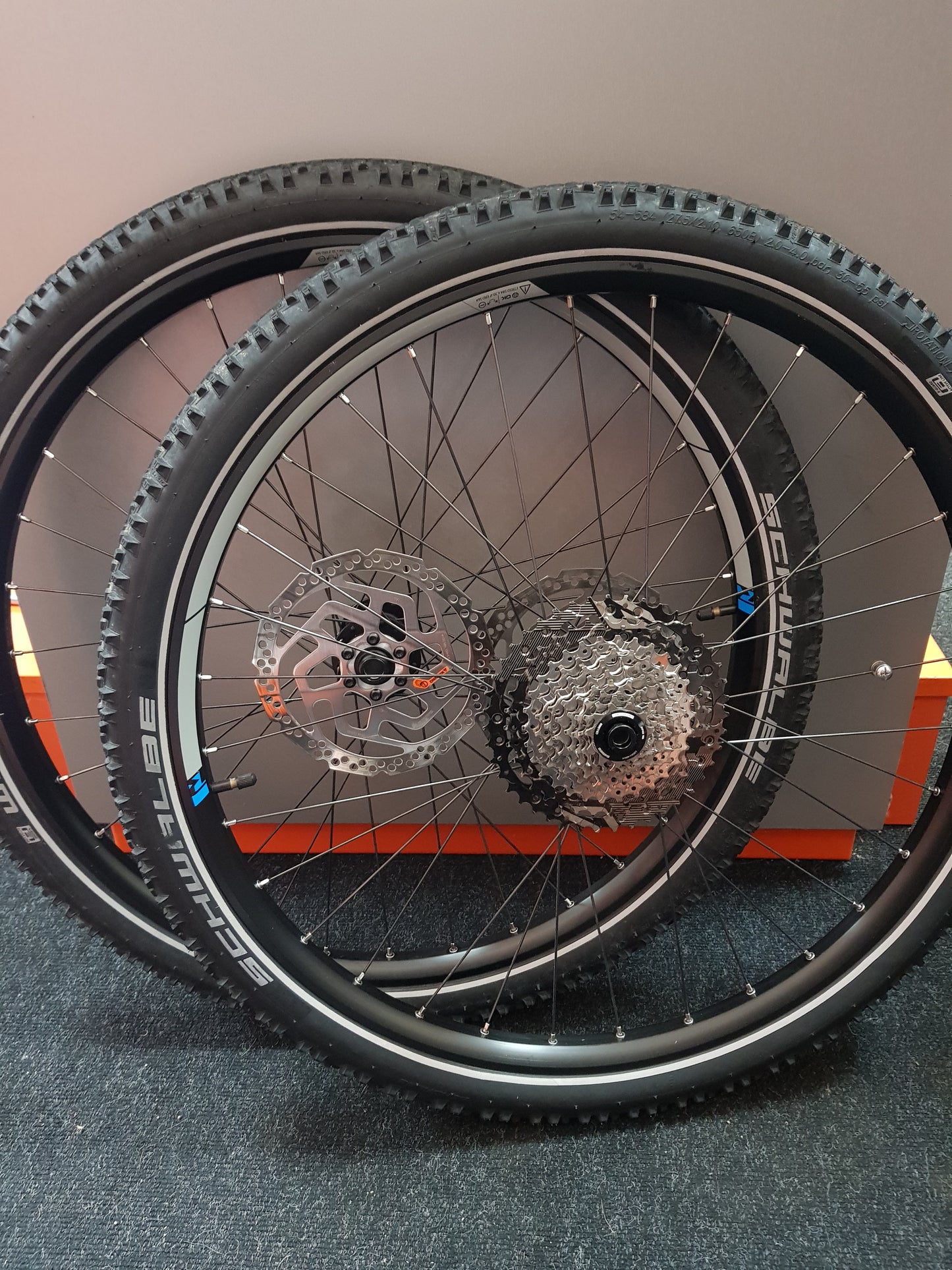 Radsatz 27.5 Zoll Raymon 10 Gang Freilauf Ebike MTB