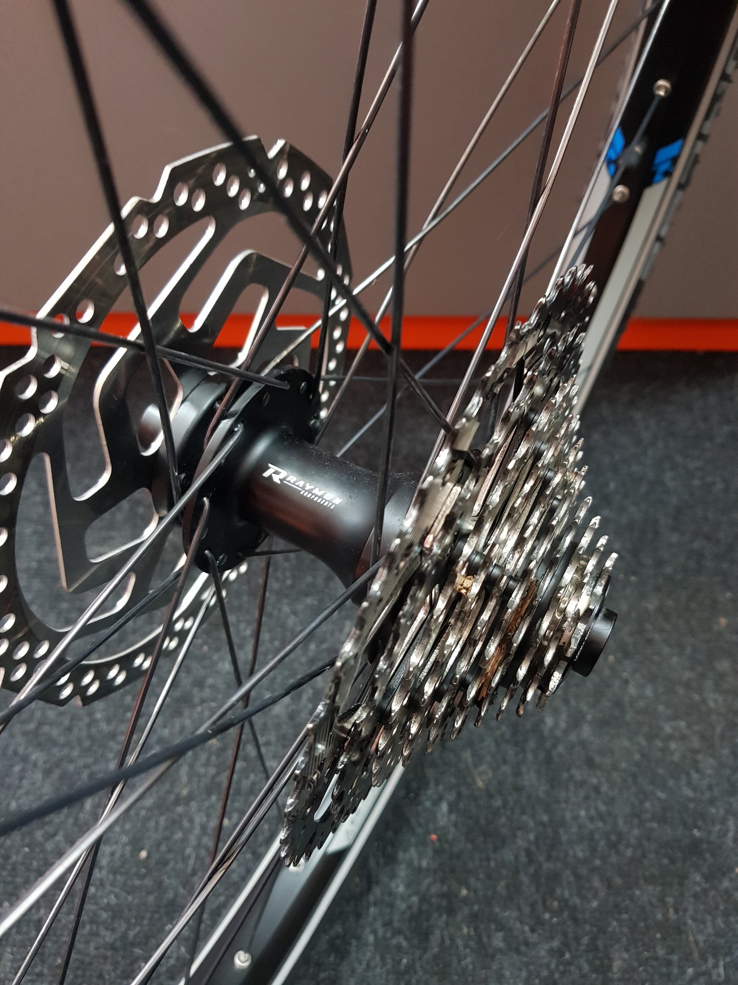 Radsatz 27.5 Zoll Raymon 10 Gang Freilauf Ebike MTB