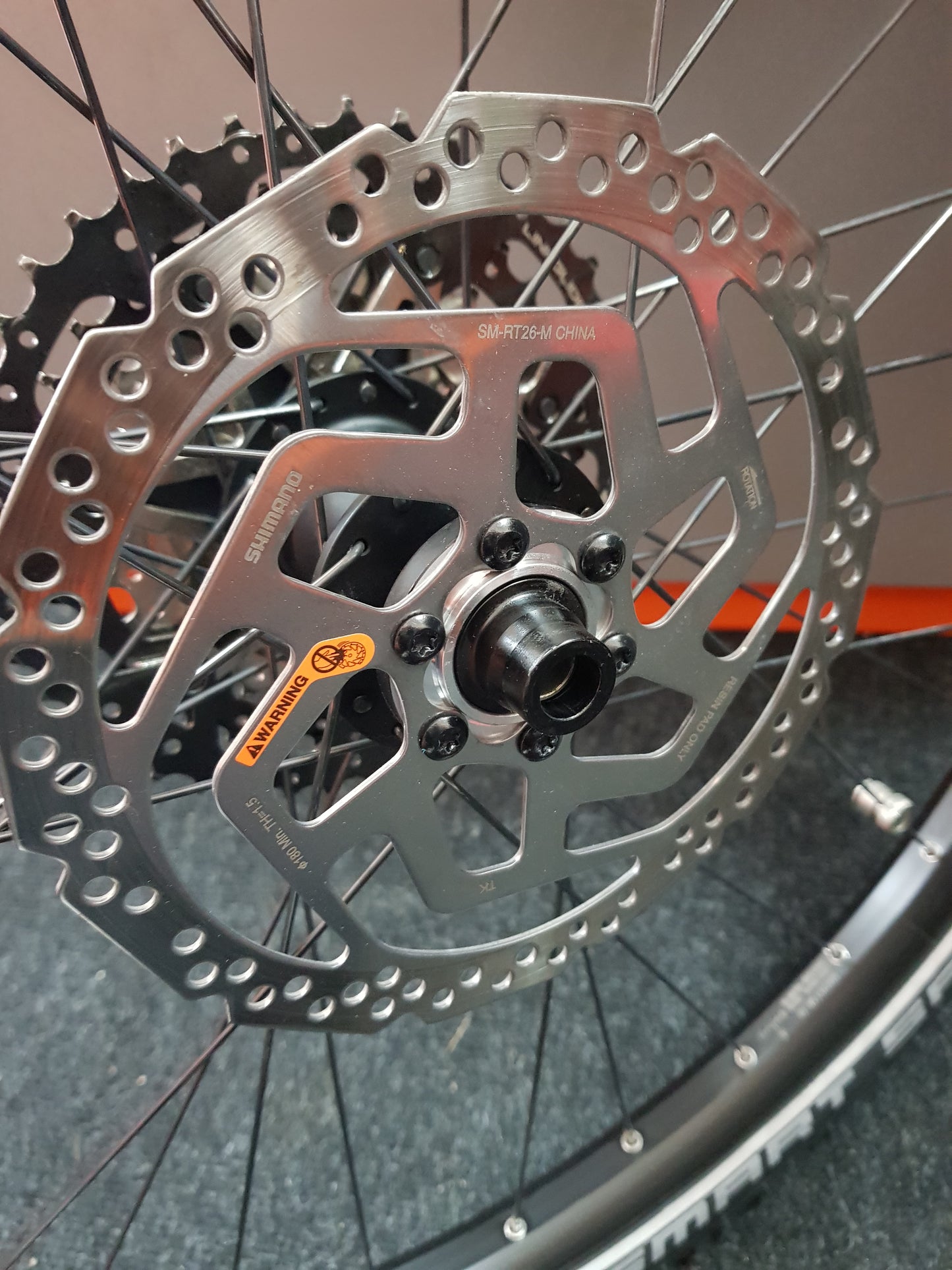 Radsatz 27.5 Zoll Raymon 10 Gang Freilauf Ebike MTB