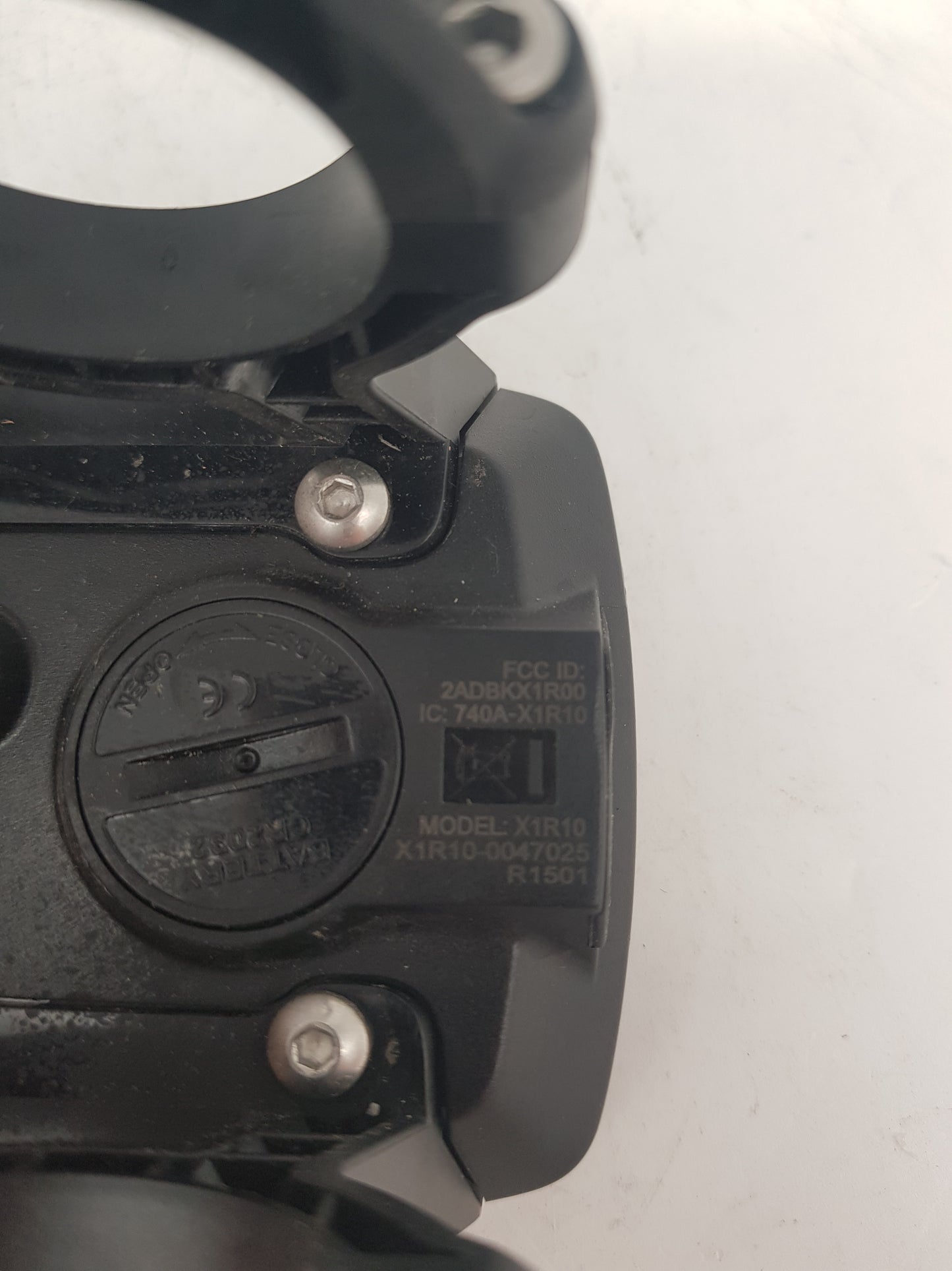 Yamaha 2,8 Zoll E-Bike Display mit Lenkerschalter X1R10 - Schwarz; 7025int.