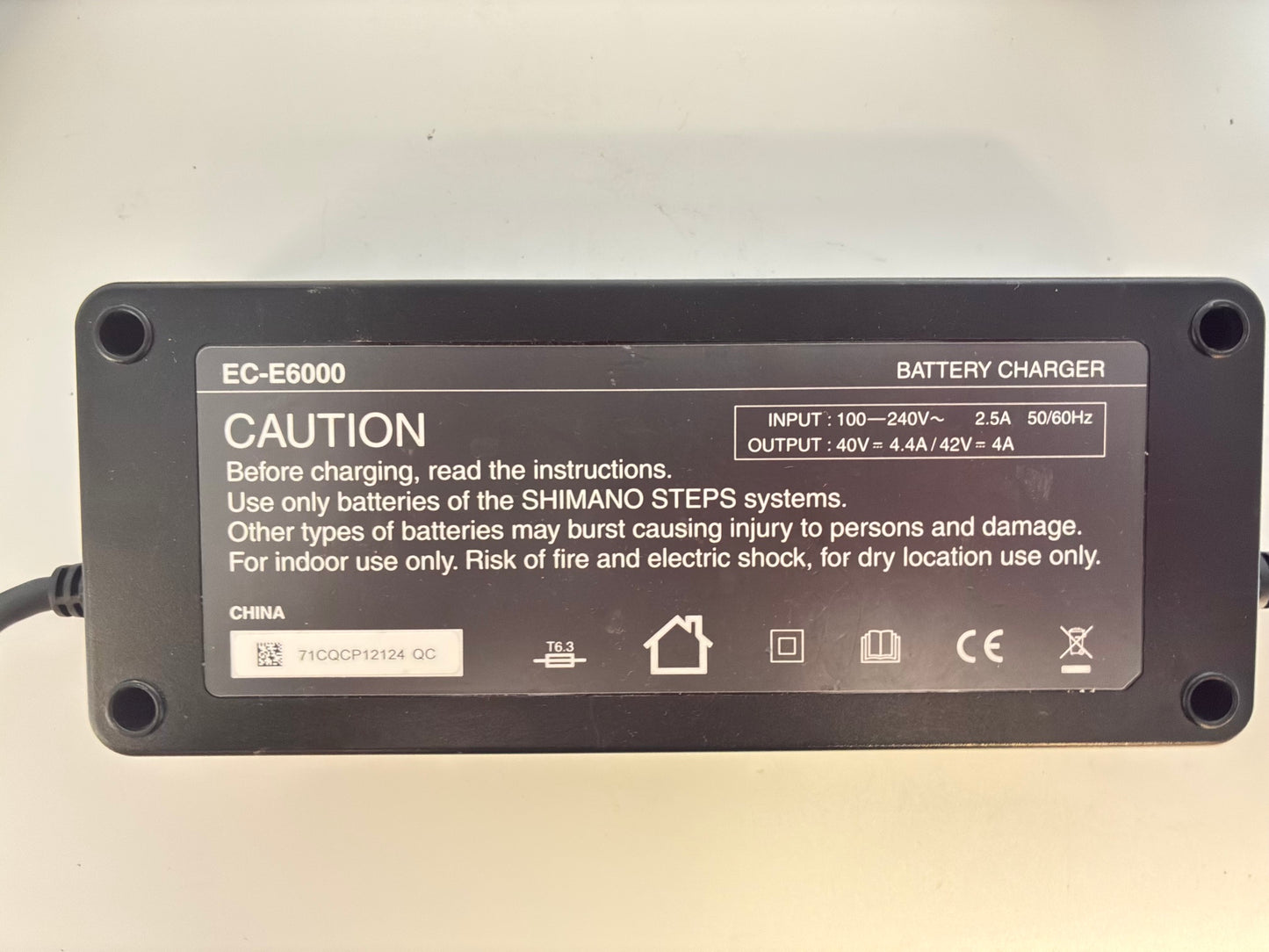 Ladegerät Battery Charger Shimano Steps EC-E6000; 1436 int.