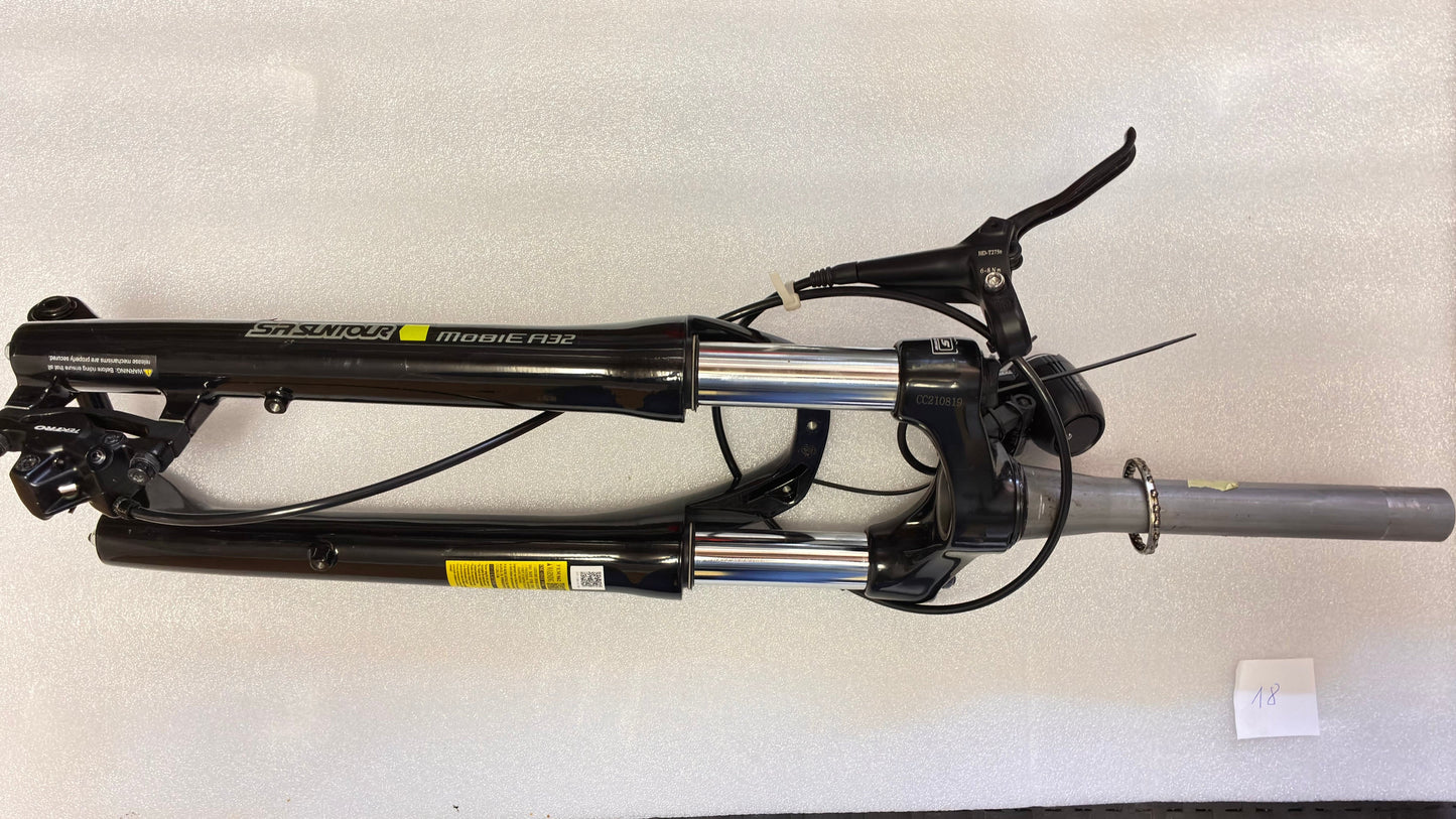 SR Suntour mobie a 32 Federgabel 90mm 27.5"; 18 int.