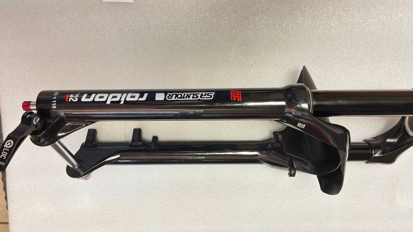 SR Suntour raidon 32 Air 27.5 Zoll BOOST Federgabel 140 mm Schwarz, 17 int.