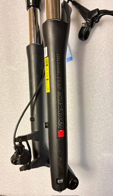 SR Suntour mobie A 32 Federgabel mit Lampe, 27.5", 020int.