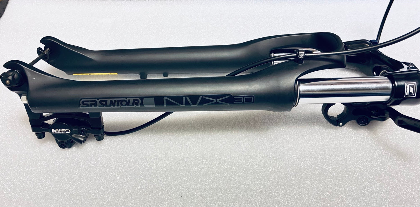 SR Suntour Federgabel NVX 30 mit Bremse 100mm 27.5"; 22 int.