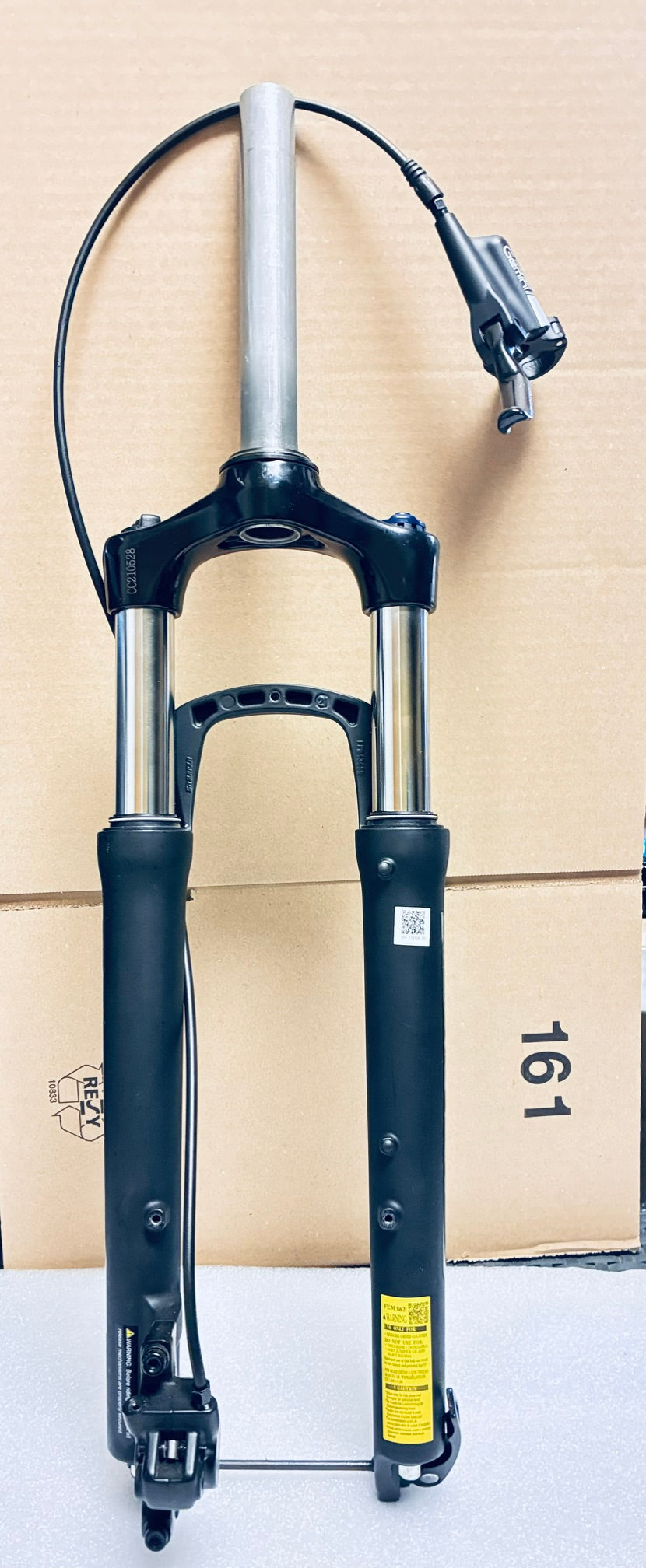 SR Suntour Federgabel NVX 30 mit Bremse 100mm 27.5"; 22 int.