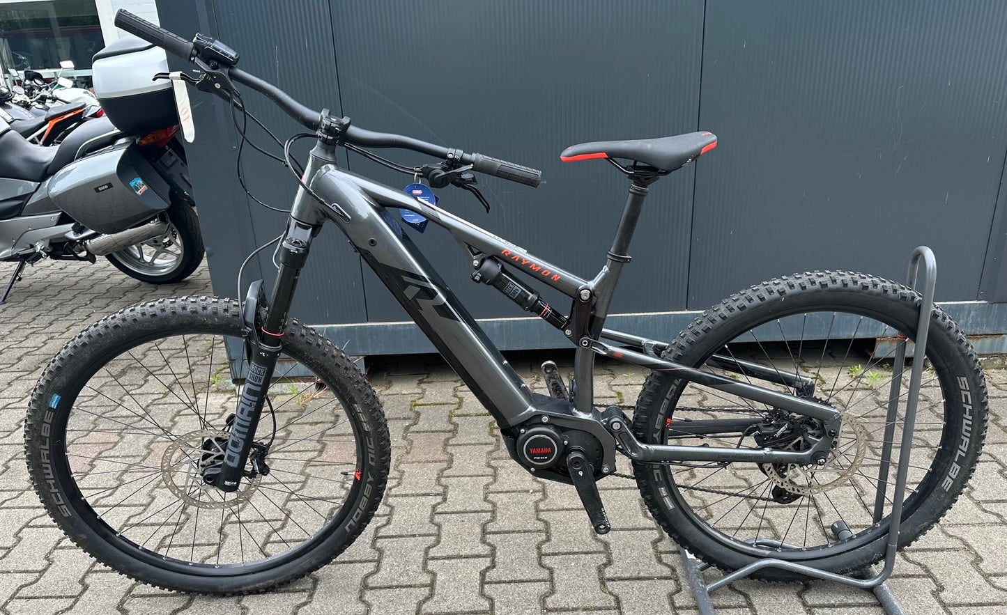 Raymon E-Bike Rahmen *Komplett mit Schwinge* TrailRay E 8.0