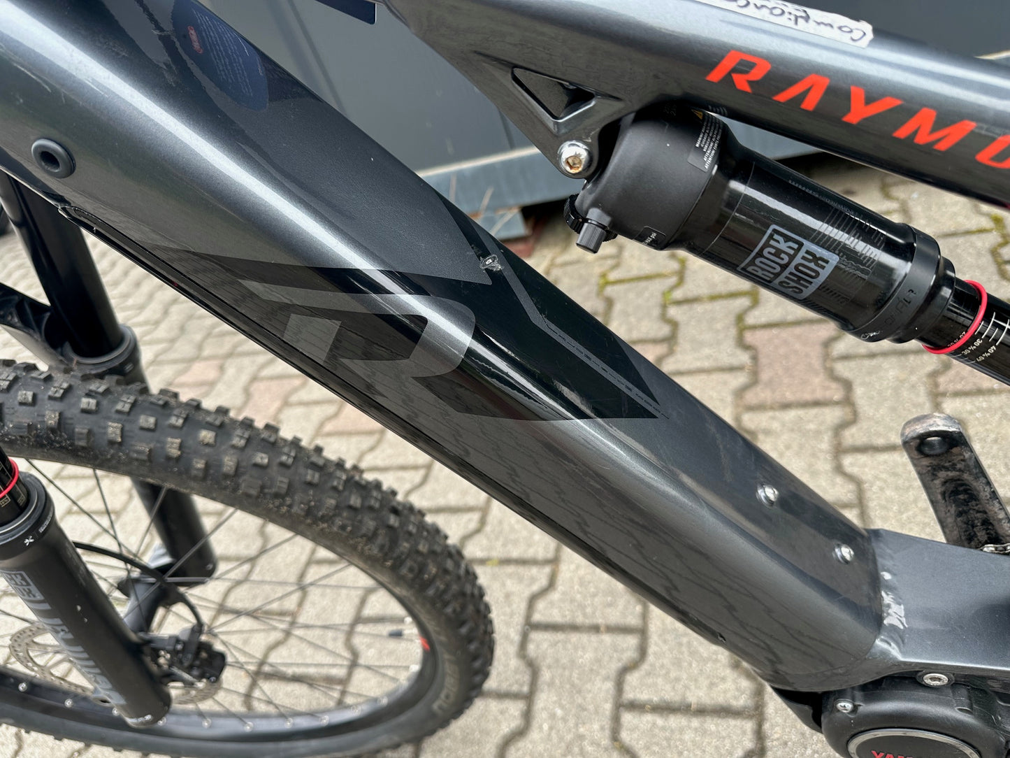 Raymon E-Bike Rahmen *Komplett mit Schwinge* TrailRay E 8.0