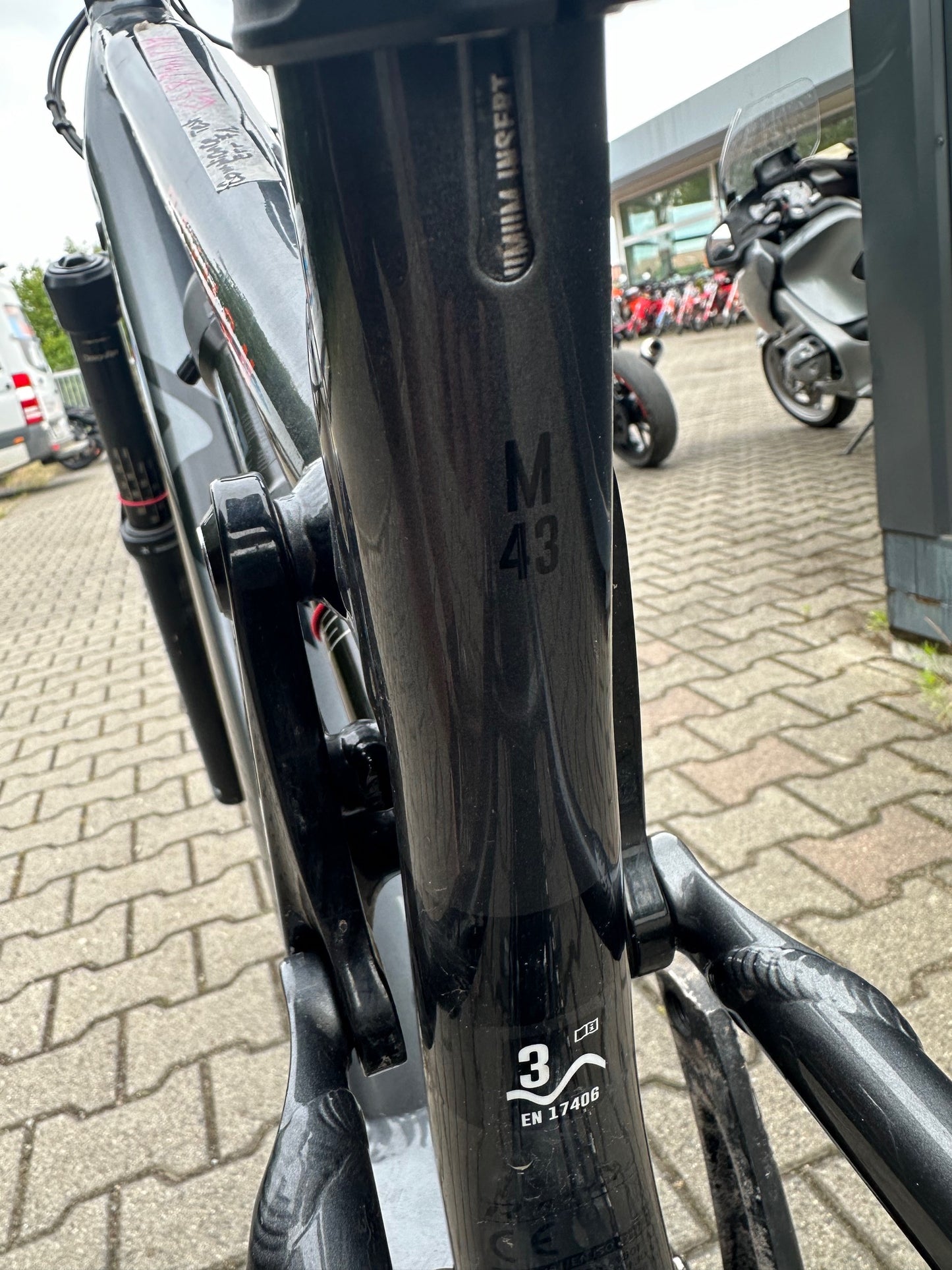 Raymon E-Bike Rahmen *Komplett mit Schwinge* TrailRay E 8.0